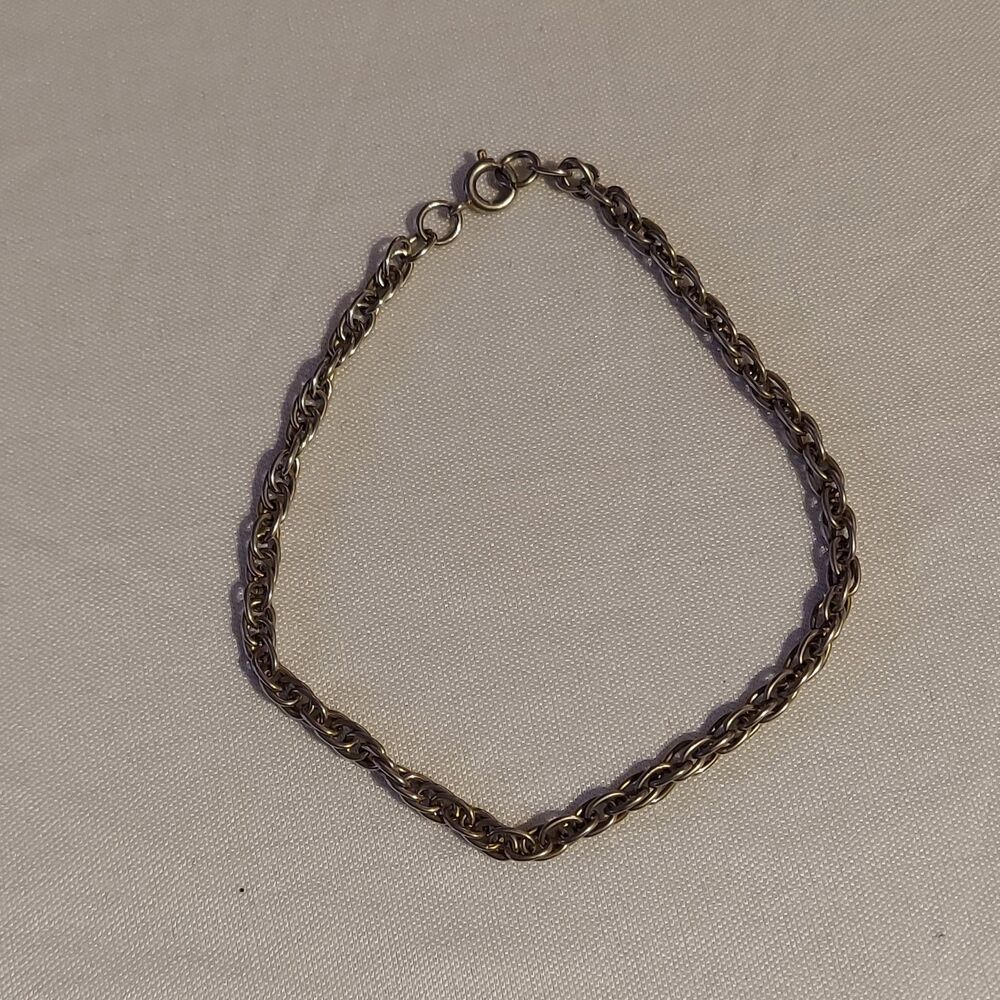 Chain Link Bracelet Unisex 9"